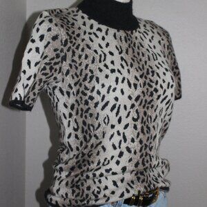 Vintage Manrico Cashmere Short Sleeve Sweater